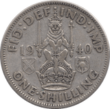 1940 SHILLING ( VF ) SCOTLAND - Shilling - Cambridgeshire Coins