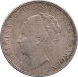 1940 SILVER 2 1/2 GULDEN NETHERLANDS - SILVER WORLD COINS - Cambridgeshire Coins