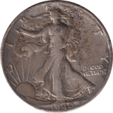 1940 SILVER HALF DOLLAR USA - SILVER WORLD COINS - Cambridgeshire Coins