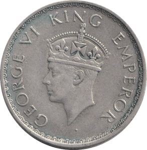 1940 SILVER HALF RUPEE INDIA - WORLD COINS - Cambridgeshire Coins