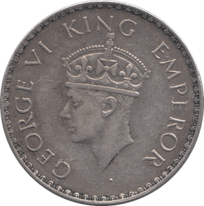 1940 SILVER ONE RUPEE INDIA - SILVER WORLD COINS - Cambridgeshire Coins