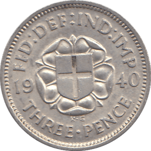 1940 SIXPENCE ( AUNC ) - SIXPENCE - Cambridgeshire Coins