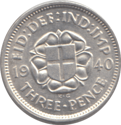 1940 THREEPENCE ( AUNC ) - THREEPENCE - Cambridgeshire Coins