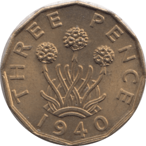 1940 THREEPENCE ( BU ) - Threepence - Cambridgeshire Coins