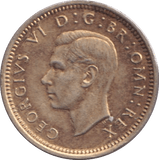 1940 THREEPENCE ( UNC ) 4 - Threepence - Cambridgeshire Coins