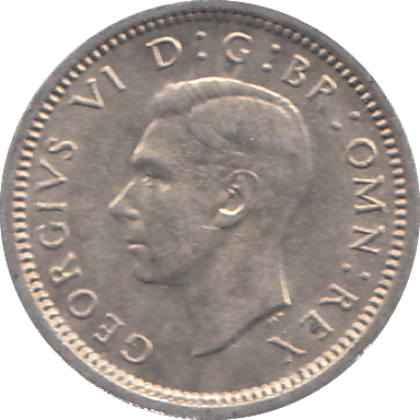 1940 THREEPENCE ( UNC ) - THREEPENCE - Cambridgeshire Coins
