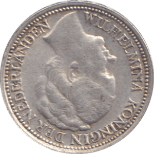 1941 10 CENTS NETHERLANDS - SILVER WORLD COINS - Cambridgeshire Coins