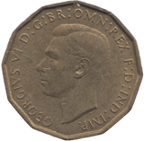 1941 BRASS THREEPENCE ( UNC ) - THREEPENCE - Cambridgeshire Coins