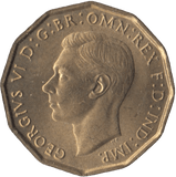 1941 BRASS THREEPENCE ( UNC ) - Threepence - Cambridgeshire Coins