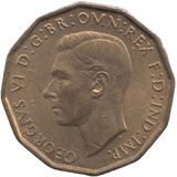1941 BRASS THREEPENCE ( UNC ) - THREEPENCE - Cambridgeshire Coins