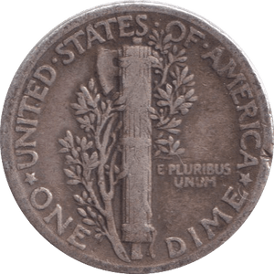 1941 DIME USA - WORLD COINS - Cambridgeshire Coins