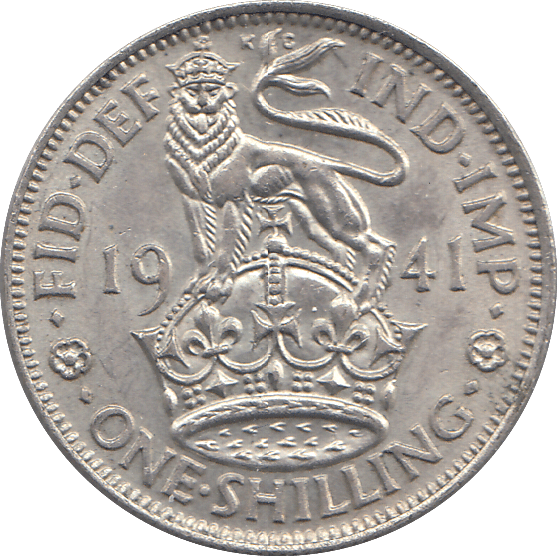 1941 ENGLISH SHILLING ( AUNC ) - SHILLING - Cambridgeshire Coins