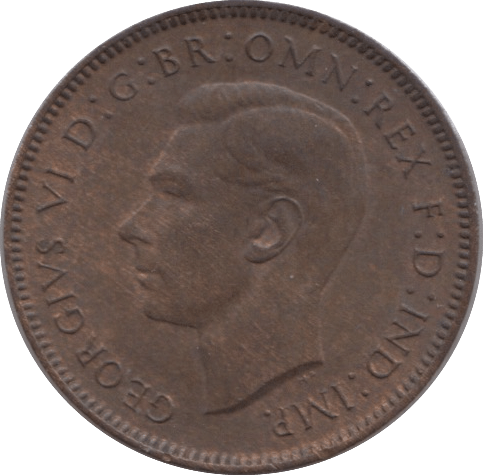1941 FARTHING ( AUNC ) - Farthing - Cambridgeshire Coins