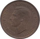 1941 FARTHING ( AUNC ) - Farthing - Cambridgeshire Coins