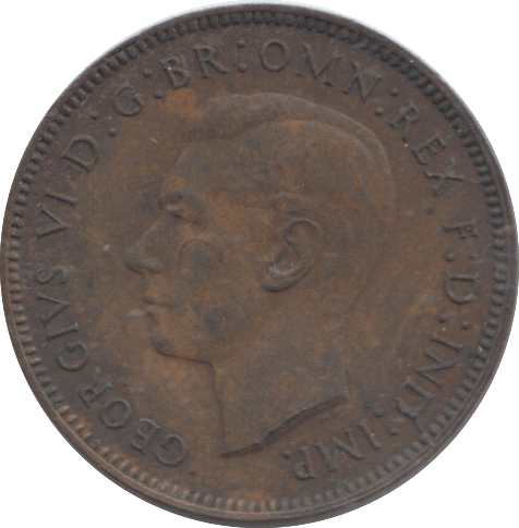 1941 FARTHING ( AUNC ) - FARTHING - Cambridgeshire Coins