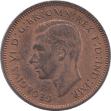 1941 FARTHING ( UNC ) - HALFPENNY - Cambridgeshire Coins