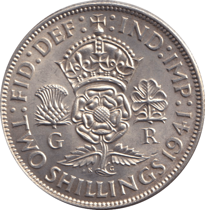 1941 FLORIN ( UNC ) - FLORIN - Cambridgeshire Coins