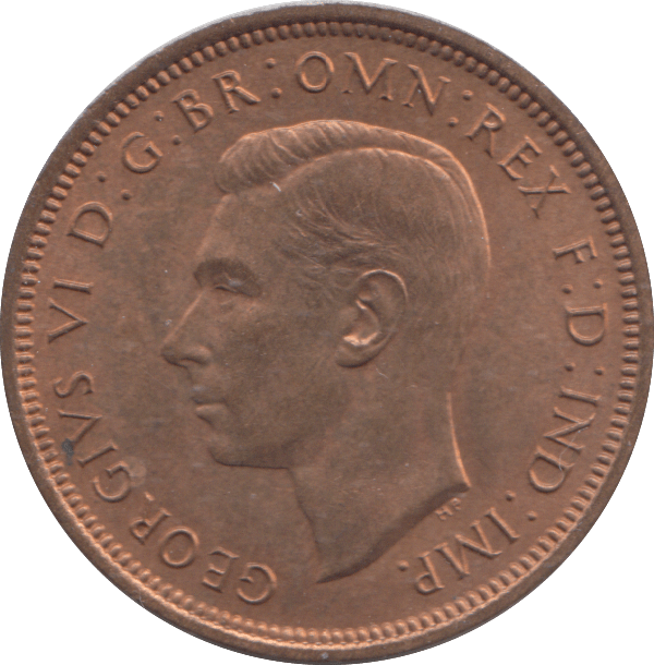 1941 HALF PENNY ( UNC ) - HALFPENNY - Cambridgeshire Coins