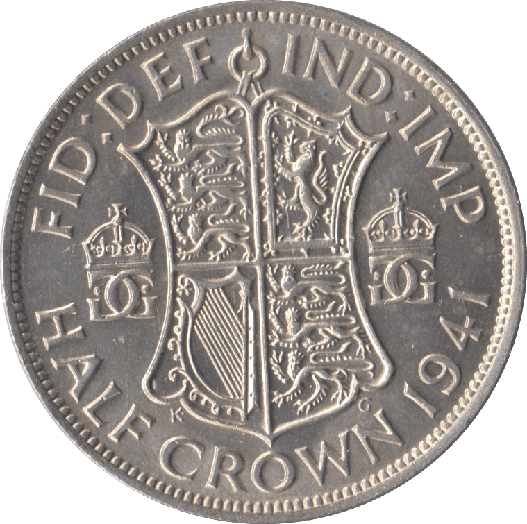 1941 HALFCROWN ( BU ) - HALFCROWN - Cambridgeshire Coins