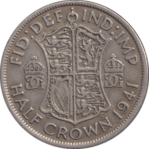 1941 HALFCROWN ( GF ) - HALFCROWN - Cambridgeshire Coins