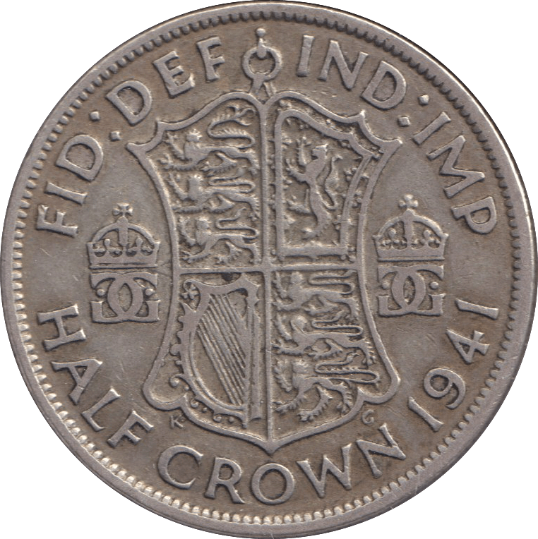 1941 HALFCROWN ( GF ) - HALFCROWN - Cambridgeshire Coins
