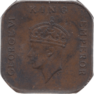 1941 MALAYA ONE CENT