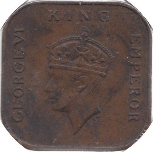 1941 MALAYA ONE CENT