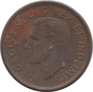 1941 ONE CENT CANADA - WORLD COINS - Cambridgeshire Coins