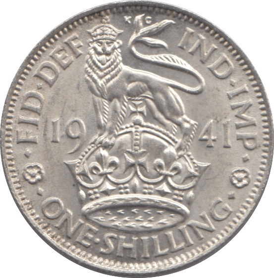 1941 SHILLING ( AUNC ) - SHILLING - Cambridgeshire Coins
