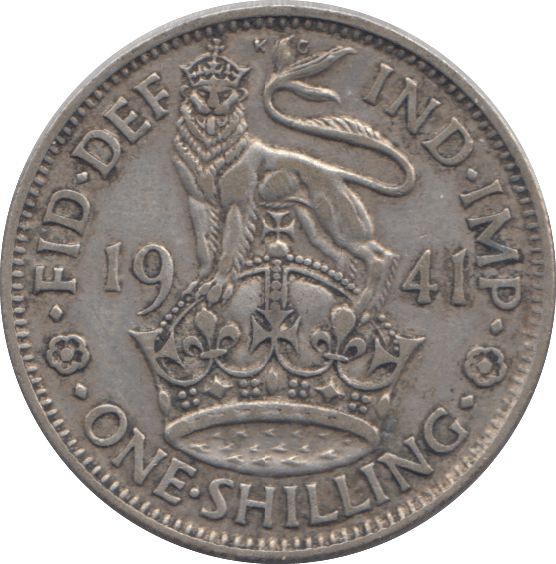 1941 SHILLING ( EF ) - SHILLING - Cambridgeshire Coins