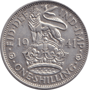 1941 SHILLING ( GVF ) ENGLISH - SHILLING - Cambridgeshire Coins