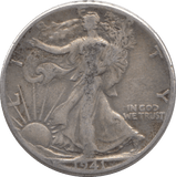 1941 SILVER HALF DOLLAR USA - SILVER WORLD COINS - Cambridgeshire Coins