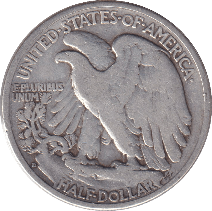 1941 SILVER HALF DOLLAR USA - WORLD COINS - Cambridgeshire Coins