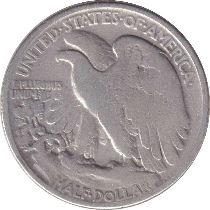 1941 SILVER HALF DOLLAR USA - WORLD COINS - Cambridgeshire Coins