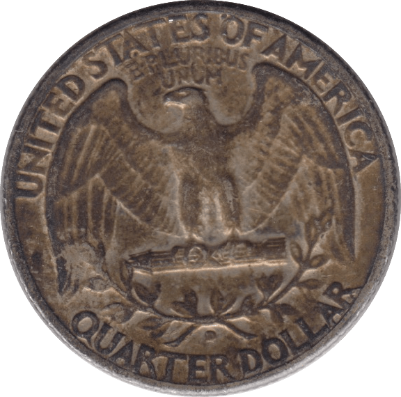 1941 SILVER QUARTER DOLLAR USA - SILVER WORLD COINS - Cambridgeshire Coins