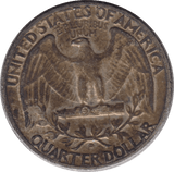 1941 SILVER QUARTER DOLLAR USA - SILVER WORLD COINS - Cambridgeshire Coins