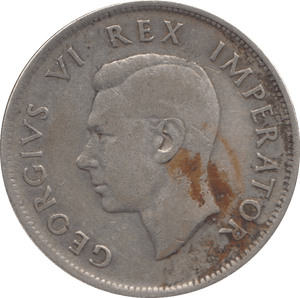 1941 SILVER SOUTH AFRICA 2 1/2 SHILLINGS - SILVER WORLD COINS - Cambridgeshire Coins