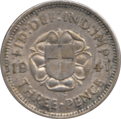 1941 THREEPENCE ( EF ) - THREEPENCE - Cambridgeshire Coins
