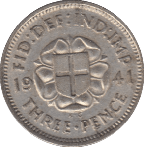 1941 THREEPENCE ( FINE ) - THREEPENCE - Cambridgeshire Coins