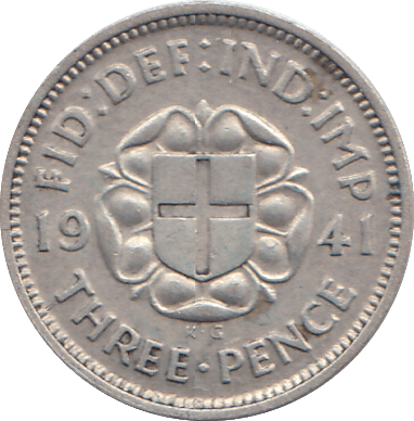 1941 THREEPENCE ( GVF ) - WORLD COINS - Cambridgeshire Coins