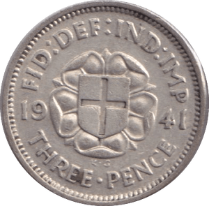 1941 THREEPENCE ( UNC ) - Threepence - Cambridgeshire Coins