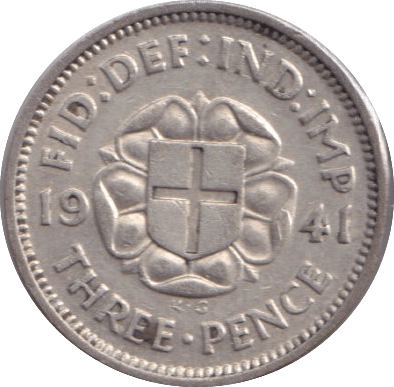 1941 THREEPENCE ( UNC ) - Threepence - Cambridgeshire Coins