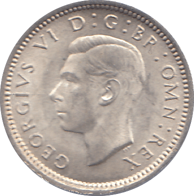 1941 THREEPENCE ( UNC ) - THREEPENCE - Cambridgeshire Coins