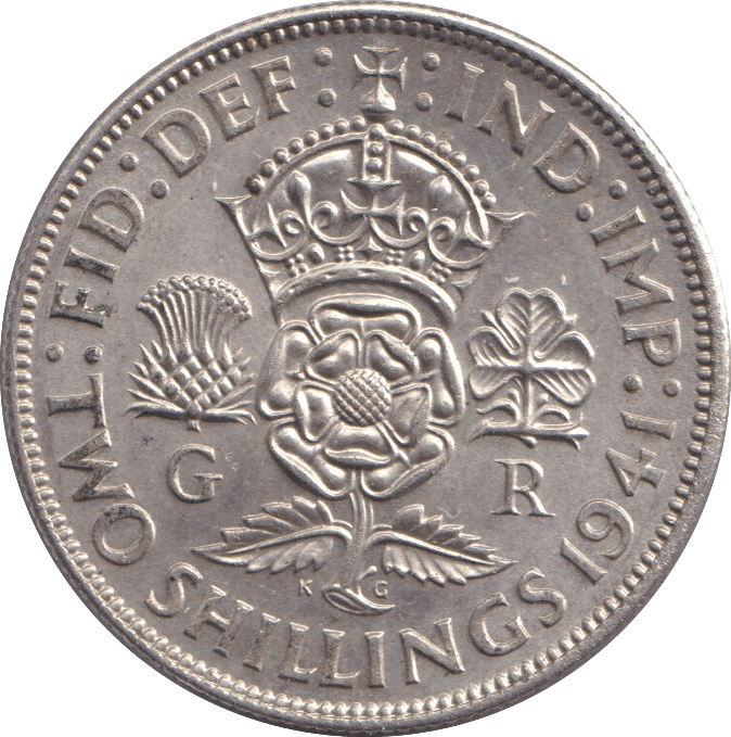 1941 TWO SHILLINGS ( UNC ) - TWO SHILLINGS - Cambridgeshire Coins