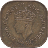 1942 5 CENTS CEYLON - WORLD COINS - Cambridgeshire Coins