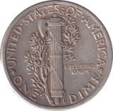 1942 DIME USA - SILVER WORLD COINS - Cambridgeshire Coins