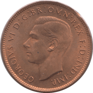 1942 FARTHING ( EF ) - Farthing - Cambridgeshire Coins