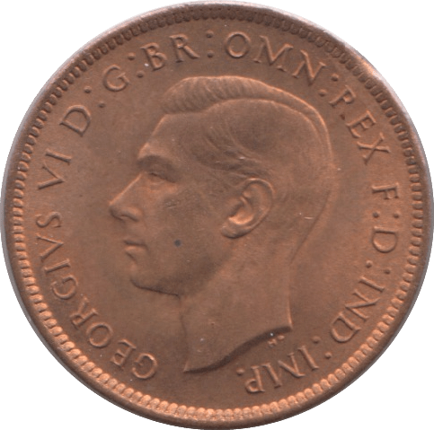 1942 FARTHING ( EF ) - Farthing - Cambridgeshire Coins