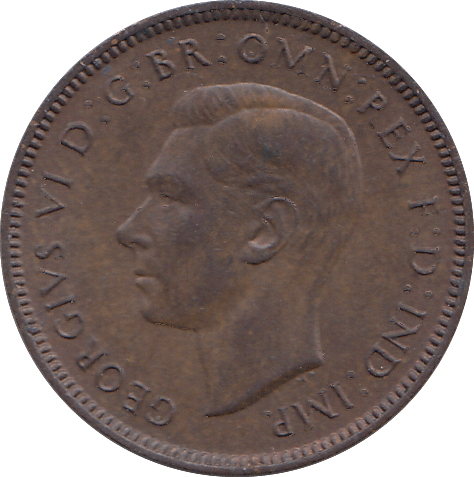 1942 FARTHING ( UNC ) - FARTHING - Cambridgeshire Coins