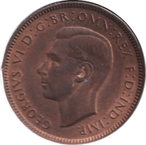 1942 FARTHING ( UNC ) - FARTHING - Cambridgeshire Coins